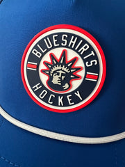 Broadway Liberty PVC Patch - Premium Tech Rope Snapback (Royal Blue)