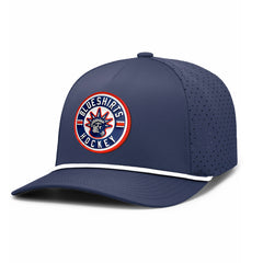 Broadway Liberty PVC Patch - Premium Tech Rope Snapback (Navy)