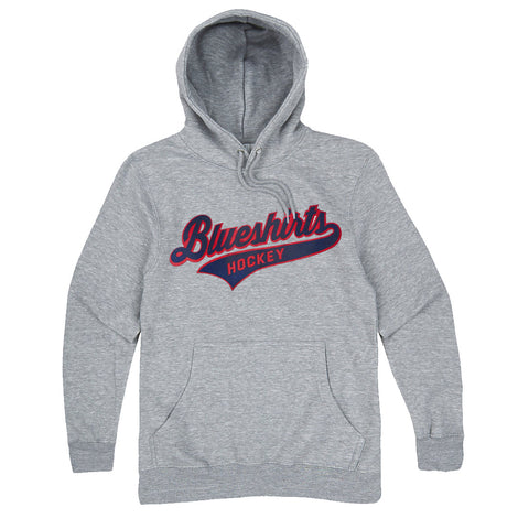 Blueshirts Twill Script Hood | Grey