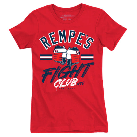 Rempe's Fight Club | Red Women's Tee