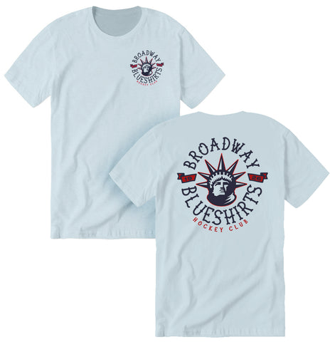 Broadway Liberty | Ice Blue Men's Tee