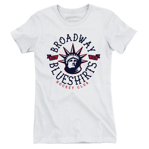Broadway Liberty White | Women's Tee