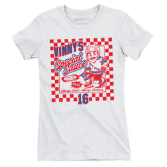 Vinny’s Special Sauce | Womens Tee (White)