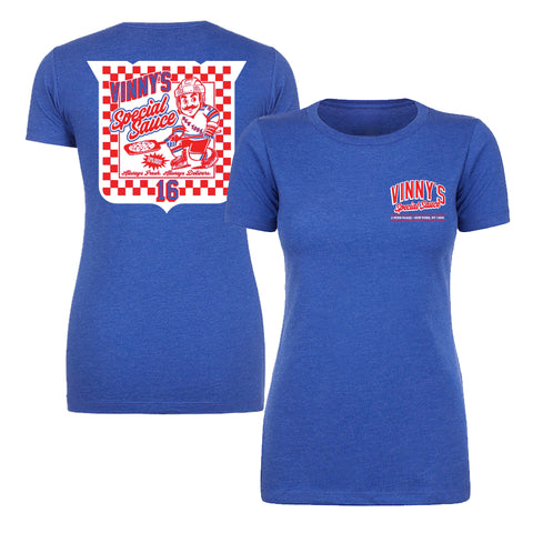 Vinny’s Special Sauce | Womens Tee (Royal)