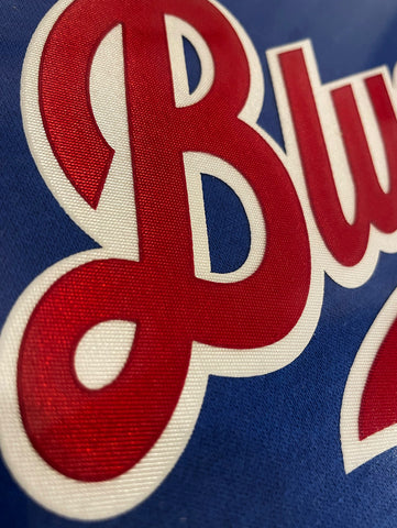 Blueshirts Twill Script Hood | Royal