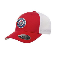 Broadway Liberty PVC Patch Red/White - Premium Flexfit Snapback Cap