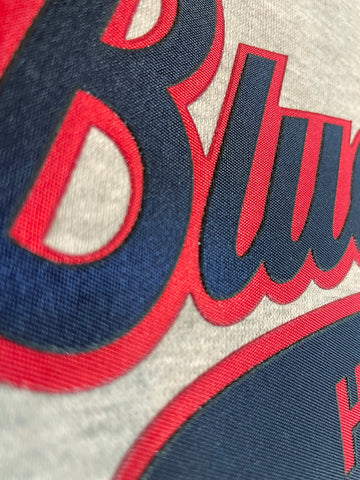 Blueshirts Twill Script Hood | Grey