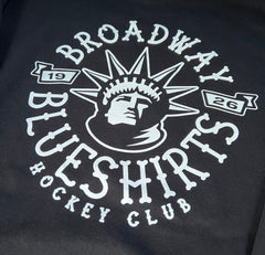 Liberty Half Moon | Heavyweight Black Tee