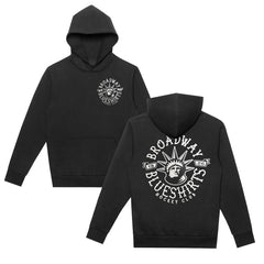 Liberty Half Moon | Urban Pullover Black Hoodie