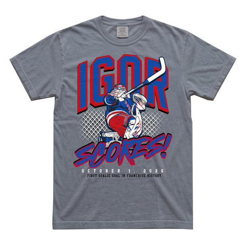Igor Scores! | Grey Tee