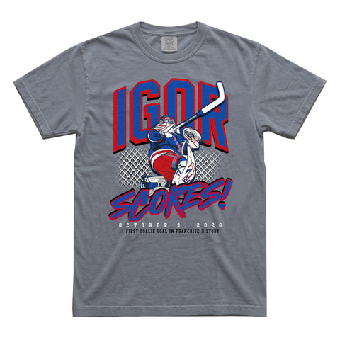 Igor Scores! | Grey Tee
