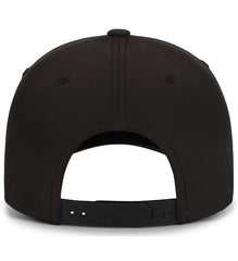 "R" PVC Patch Black/Grey Rope Cap