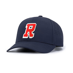 "R" PVC Patch | Lightweight Performance Cap (Navy)