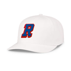 "R" PVC Patch -  Premium Snapback (White)