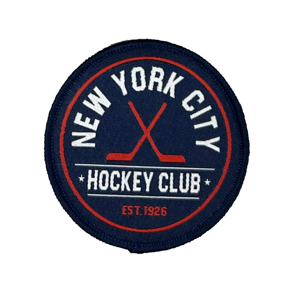 NYC Hockey Club - 2.5" Woven Patch