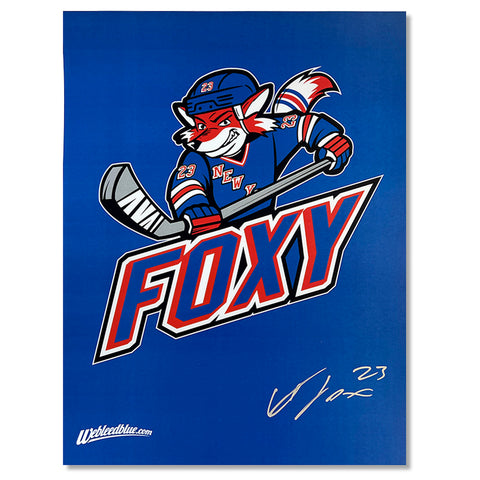 Adam Fox "Foxy" Autographed 11x14 Autographed Print